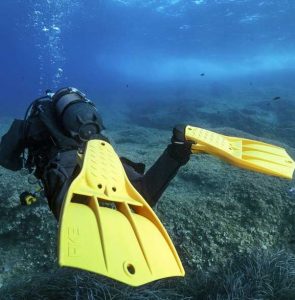 Acheter son premier équipement de plongée : les palmes pour se déplacer dans l'eau