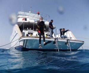 Est-ce qu'il y a des prises sur le bateau pour charger le matériel photographique ?